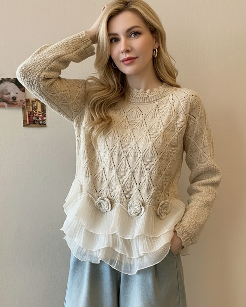 Taylor | Ruffle Sweater™